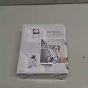 Cell Phone Clip Bed Stand Holder, with Grip Flexible Long Arm Gooseneck Bracket Mount Clamp for Desk, Compatible with iPhone 14 Pro Max XR X 8 7 6 or Other 3.5-7" Devices (Black)