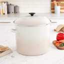 Le Creuset Enamel On Steel Stockpot, 16 qt., Meringue