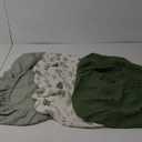 3 Pack Muslin Changing Pad Covers for Girl, Boy, 100% Soft Cotton Changing Table Cover, Breathable Baby Nursery Diaper Chang Pad Sheets (Leaf)