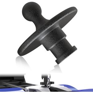 5th Wheel to gooseneck Adapter,Kingpin to Gooseneck Ball Adapter Hitch Fit for Tractor and Trailer Fifth Wheels,30,000lbs Max Load Capacity