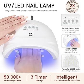 Peacecolor  U V Light Nail Lamp
