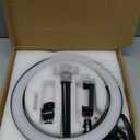 Weilisi 10" Ring Light with Stand 72'' Tall & Phone Holder,38 Color Modes Selfie Light with Tripod Stand, Stepless Dimmable/Speed LED Ring Light for iPhone & Android, YouTube, Makeup, TIK Tok