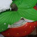 dgudgu Strawberry Candy Jar With Lid Red Candy Container Ceramic Candy Jar With Lid For Candy Buffet