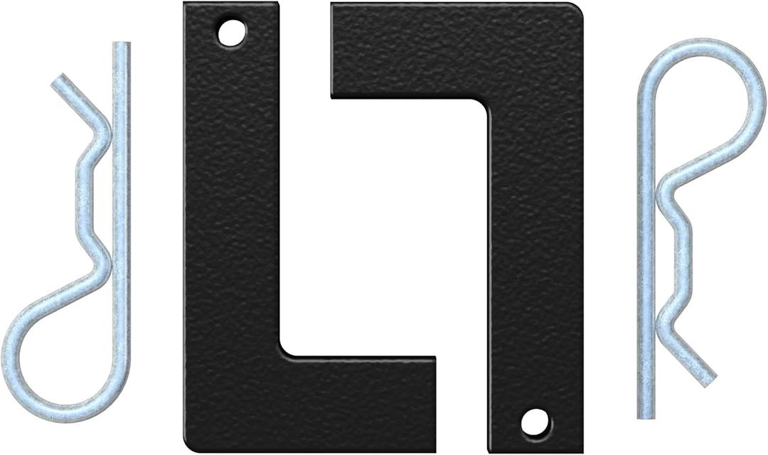 CURT 17514 TruTrack Weight Distribution Hitch Heavy Duty Replacement L-Pin and Clip Kit, Fits CURT 17355 TruTrack 2P and Support Brackets 17517 17518 17519, Includes 2 Pins 2 Clips