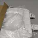 PROFLO PFTSHEC2000 Elongated Closed-Front Toilet Seat with Quick Release and Lid - White (18.9 inches x 14.2 inches)