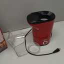 DASH Fresh Pop Popcorn Maker - Oil-Free, Air Popcorn Popper - With Measuring Cup & Recipe Guide - Perfect for Movie Nights - 16 Cups, Red