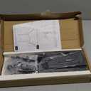 Universal TV Stand, Metal TV Legs for 20-65 inch LCD/LED/OLED/Plasma Flat&Curved Screen TV Height Adjustment with VESA 75x75mm to 800x500mm Max ML1760 (Black)