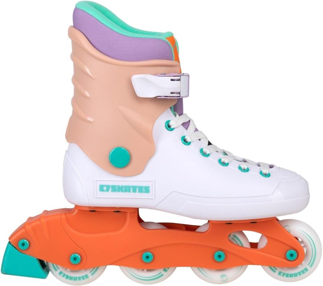 C SEVEN C7skates Nostalgic Adult Inline Skates for Women and Adult (Sunset Dreams, Women's 9 / Men's 8)