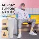 Shoe Inserts for Men and Womem Sport Shoe Insoles Memory Foam Insoles Excellent Shock Absorption and Cushioning for Feet Relief, Comfortable Insoles for All Day Energy in Running, Walking, and Work (MS4/WS6, Cotton)