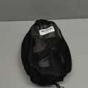 QingSong Full Face Snorkel Mask for Adults, Snorkeling Gear with Camera Mount, 180 Degree Panoramic View Snorkel Set Anti-Fog Anti-Leak (Small-Medium, Black)