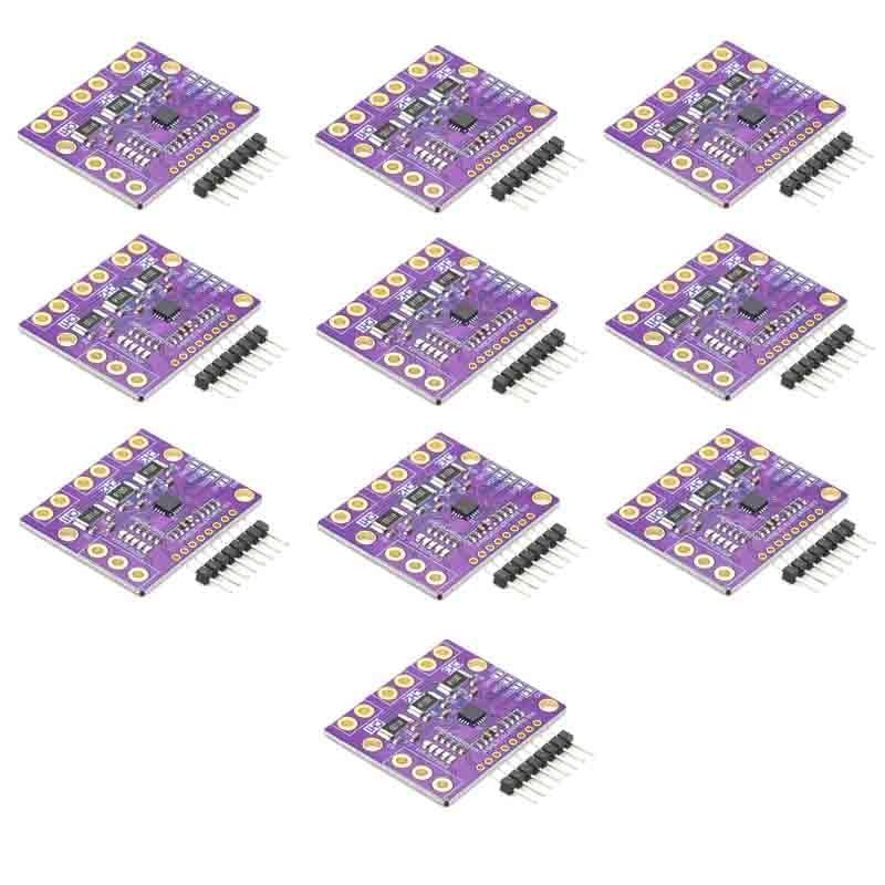 10Pcs SMBUS INA3221 Triple-Channel Shunt Current Power Supply Voltage Monitor Sensor Board Module