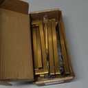 Ravinte 10 Pack Solid 6-1/4 Inch Kitchen Square Cabinet Handles Champagne Bronze Cabinet Pulls Dresser Drawer Pulls Kitchen Cupboard Hardware Handles