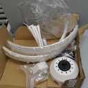 LED Ceiling Lamp Innovative Modern Curved Strip Light Living Room Decor White Light AC85265V