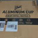 Top Cup Bulk Aluminum Party Cups, Stealth Design, 16oz, 600 Count | Made in the USA, Colder, Durable, Reusable, Recycleable, Dishwasher Safe, 16oz - 600ct( 30 Packs)