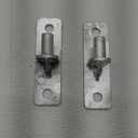 Wall Mount Gate Hinge Chain Link Fence Gate Hinges with 5/8 Hinge Pin (2 Pcs)