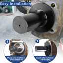 LE-JX 6697 Wheel Knuckle Vacuum Oil Seal Installer Tool - Compatible with Ford 2005-2019 F-250 F-350, Automotive Axle Tools