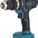 1/2" Brushless Cordless Impact Drill for Makita 18V Battery, 1416 In-lbs (160N.m) Electric Impact Driver Gun, Gyroscope Sensor Anti-Twist Protection, Variable Speed