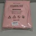 Bedding Twin Fitted Sheet,Deep Pocket,Soft Microfiber,Shrinkage and Fade Resistant,Easy Care,2 Fitted Sheet Only,Blush