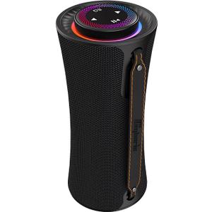 Portable Bluetooth Speaker, 80W Peak Wireless Speakers with Deep Bass, 360 Degree Surround Stereo Sound, 24H Play Time, Comfortable Handle, Colorful Lights ,Dual Pairing, for Home, Party, Outdoor
