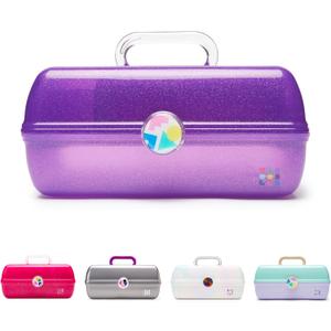 Caboodles On-The-Go-Girl Case (Purple Jelly Sparkle)