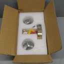 2 Packs Wall Sconces - Gold Modern Crystal Vanity Lighting for Dining Room, Bedroom, Living Room, Entryway, Bathroom - Wall Mount Lighting Fixture - Warm Light