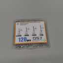 QSJ 120PCS #8 x 1/2'' Sheet Metal Screws 410 Stainless Steel Hex Washer Head Fast Self Tapping Screws with Screwdriver Bit Silver