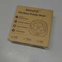 MateeyLife Small Slow Feeder Cat Bowls 2PCS, Anti-Choking Puzzle Cat Food Bowls, Anti-Slip Interactive Dog Feeding Slow Down Eating, Bloat Stop Maze Dishes Dog Feeder for Small Breeds 1 Cup Gray&Black