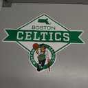 Rico Industries NBA Boston Celtics Diamond Shape Cut Pennant - Home and Living Room Décor - Soft Felt EZ to Hang