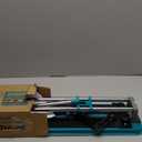 Seeutek Manual Tile Cutter, 14 inch Professional Porcelain Ceramic Tile Cutter, Double Rails Design Tile Cutter Tool, with Tungsten Carbide Cutting Wheel