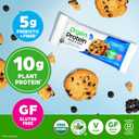 Orgain Organic Vegan Protein Bars, Chocolate Chip Cookie Dough - 10g Plant Based Protein, Low Calorie Healthy Snacks, No Lactose or Soy Ingredients, Gluten Free, Non-GMO - 1.41 Oz (Pack of 12) (EXP 03/04/26)