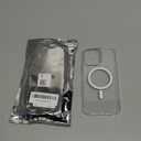 Temdan for iPhone 16 Pro Max Case Clear, [Compatible with Magsafe][Anti-Yellowing][Military-Grade Protection] Shockproof Slim Magnetic Phone Case for iPhone 16 Pro Max, Transparent