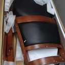 Ball & Cast Swivel Pub Height Barstool 29 Inch Seat Height Cherry Set of 1