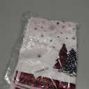 Artoid Mode Red Black Buffalo Plaid Snowman Xmas Trees Christmas Kitchen Towels Dish Towels, 18x26 Inch Daily Seasonal Winter Decoration Hand Towels Set of 4