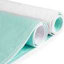 CoolShields Waterproof Bed Pads Incontinence 34'' x 52'' (2 Pack) Washable Reusable Bedwetting Mattress Protector Pad for Kids, Adults, Elderly, and Pets