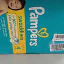 Pampers Swaddlers Diapers, Size 4 (15-34 lbs), 120 Count, Absorbent, Keeps Baby Dry and Comfortable, Skin Safe Disposable Baby Diaper (Packaging May Vary)