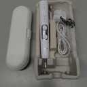 PHILIPS Sonicare ProtectiveClean 6100 Rechargeable Electric Toothbrush, with Pressure Sensor, 3 Cleaning Modes, SmarTimer and QuadPacer, 14Day Battery Life, Travel Case, White, Model HX6877/21