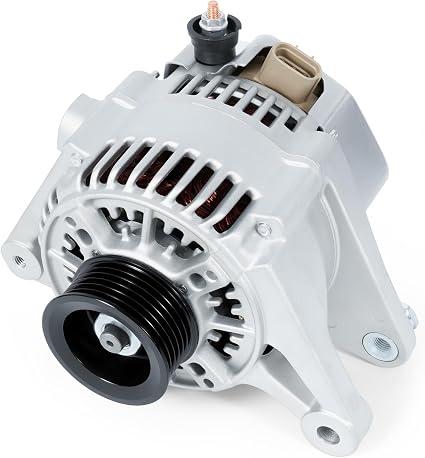 Kozlira Alternator Fit for Toyota Corolla 2003-2008, Pontiac Vibe 2003-2008, for Toyota Matrix 2003-2008, Celica 2000-2005, 1.8L - Replace 1022111900 13878 12V 80A 6-Groove Pulley Alternator