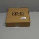 KENES Brushed Gold Bathroom Faucets, Modern Single Hole Lavatory Vanity Faucet, Single Handle Bathroom Sink Faucet Gold, with Pop Up Drain & Water Supply Hoses LJ-9031-4 (Short)