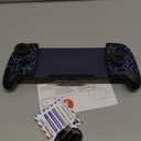 Gammeefy Hall Effect Joystick (No Drift) Switch Joypad for Nintendo Switch/OLED, Full-Size Grip Wireless Pro Controller with 9 Color Lights, Ideal for Those Who Prefer Handheld Mode, Game Boy Color (Switch 1 - (6.2"/7"), Spider silk)