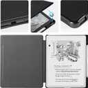 CoBak Case for 11" Kindle Scribe 3rd Generation 2025, Kindle Scribe Colorsoft - All New PU Leather Cover with Auto Sleep Wake, Pen Holder for Scribe 11" 2025 Released