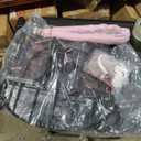 Portable Baby Bouncer Seat for Infants, 0-18 Months, 3 Modes of Use with Rocker & Stationary Options, Ergonomic Infant Chair with Hanging Toys, Pink MFG Date 10/01/2024