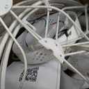 LEDIARY Caged Ceiling Fan with Light, Flush Mount Fandalier with Remote, Medium