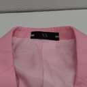 Mens 2 Piece Suit Slim Fit Business Wedding Party Tuxedo Dress Suits for Men Jacket and Pants Set (XS, Pink)