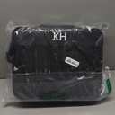 Indoor & Outdoor Folding Chair Cushion, Foldable Portable Stadium Seat,Chair Cushion for Sports Events, Outing, TravellingHiking, Fishing (Black)