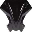 CNxinn10 Windshield Windscreen Flow Deflector Sports Visor Black Plastic For Kawasaki Z900 2020-2024, For Kawasaki Z650 2021-2024 Motorbike 1pc