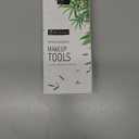 BS-MALL Makeup Brush Set 11Pcs Bamboo Synthetic Kabuki Brush Set Foundation Powder Blending Concealer Eye shadows Blush Cosmetics Brushes with Travel Organizer Bag & Makeup Sponge (Bamboo 11)