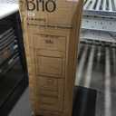 Brio Bottom Loading Water Cooler Dispenser for 5 Gallon Bottles - 3 Temperatures with Hot, Room & Cold Spouts, Child Safety Lock, LED Display with Empty Bottle Alert, Stainless Steel