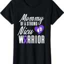 Prematurity Awareness Mommy Nicu Warrior Preemie Dad T-Shirt, Size: X-Small