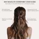 8 Pack Flat Hair Clips for Women, Matte Flat Claw Clips for Thick & Thin Hair No-Slip Strong Hold Hair Barrettes, French Duckbill Styling Accessories for Women