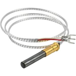 1950-001 Robertshaw Thermopile 36" 250-750 Millivolts MV 2 Lead with PG9 Adapter